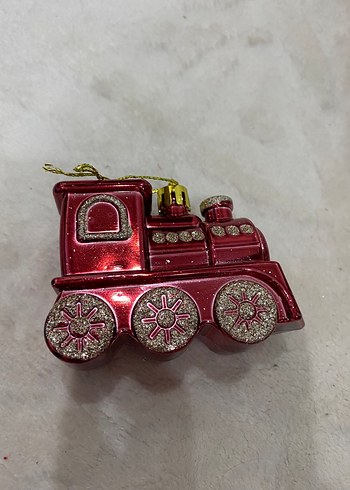 Kırmızı Yeni Yıl Süsleri Seti - Görsel 6