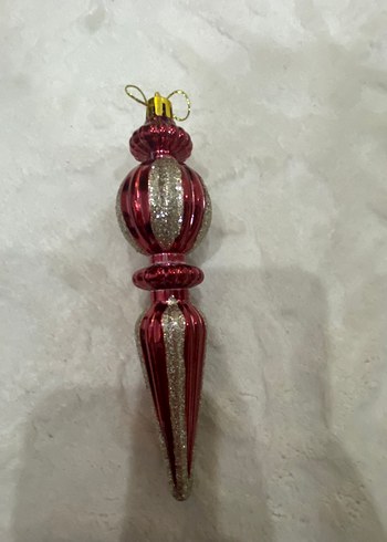 Kırmızı Yeni Yıl Süsleri Seti - Görsel 11