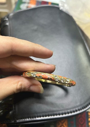 Kadın Çok Renkli mineli Bohem Bilezik - Görsel 3