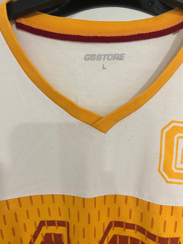 Gs Store Galatasaray Baskılı Tişört V Yaka - Görsel 4