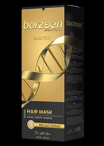 Borzen Nano Tech Onarıcı Saç Bakım Maskesi 250 ml
