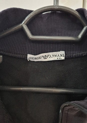 Fermuarlı Siyah Erkek Sweatshirt - Görsel 3