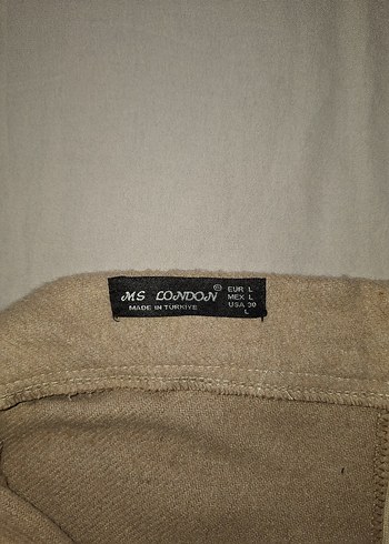 Bej Kadın Midi Etek - Görsel 3