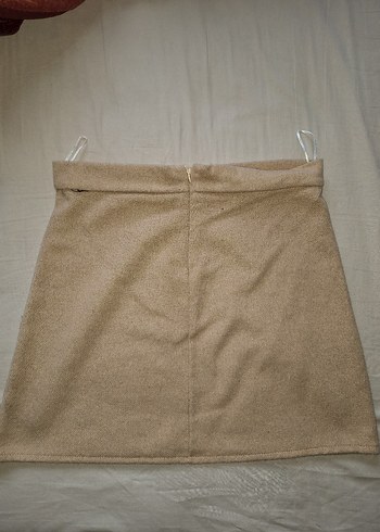 Bej Kadın Midi Etek - Görsel 2