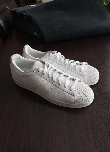orjinal adidas süperstar erkek spor ayakkabı 46 numara