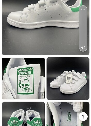 34 Beden beyaz Renk adidas çocuk Stan Smith ayakkabı 34 num.