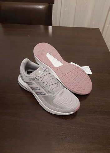 38,5 Beden gri Renk adidas Runfalcon 2.0 spor ayakkabı