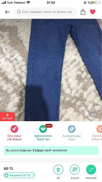 LC Waikiki Erkek çocuk kot pantolon