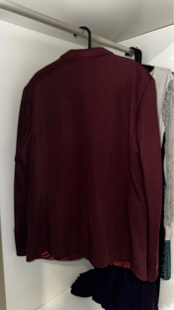 xxl Beden bordo Renk Blazer