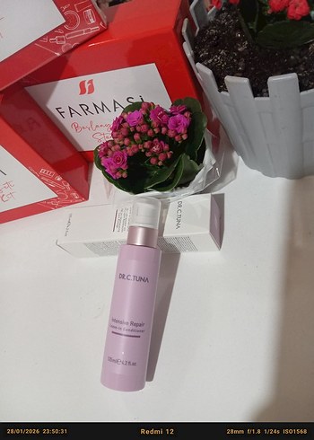 Dr. C. Tuna  onarıcı durulanmayan saç kremi - Görsel 2