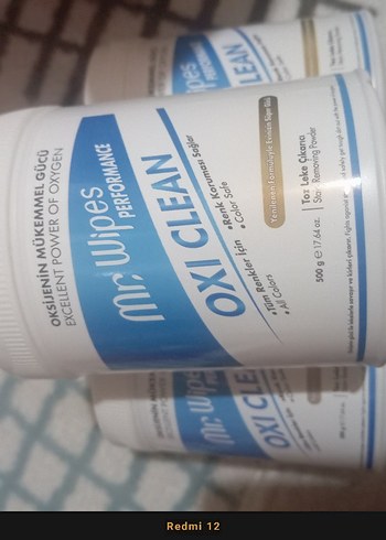 Mr. Wipes Oxi Clean Yüz Temizleyici - Görsel 2