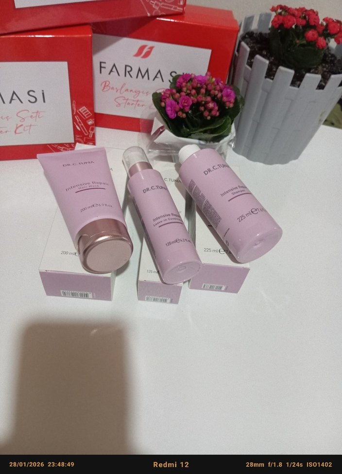 Farmasi Saç Bakım Seti - Şampuan, Saç Kremi, Maske set halinde - Görsel 2