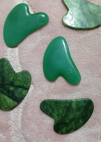 gua sha doğal taş - Görsel 2
