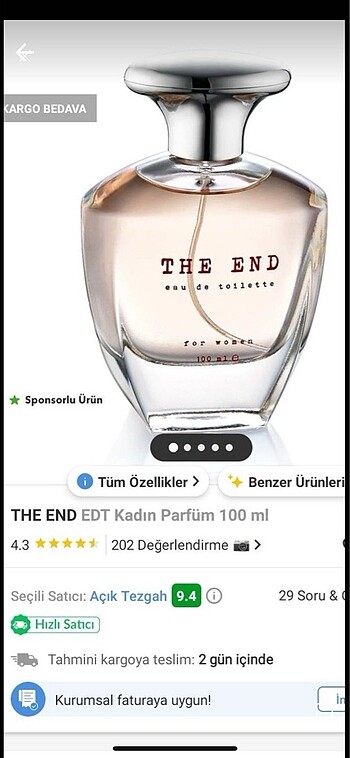 Kadın parfüm