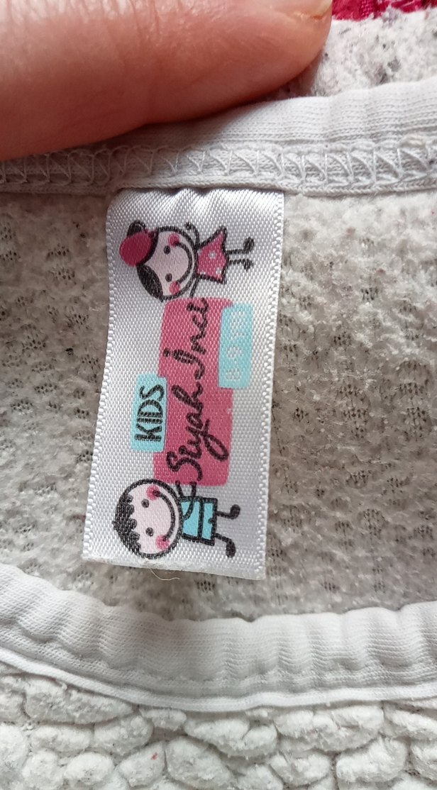 Nakışlı Pembe Kız Çocuk Hırkahepsinin fiyatidir - Görsel 4