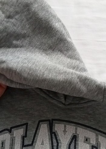 erkek çocuk kapşonlu sweatshirt 6"7 yas - Görsel 4