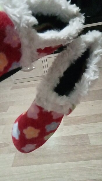 Bayan ev patiği çocuk da giyebilir genç de 36 numara - Görsel 5