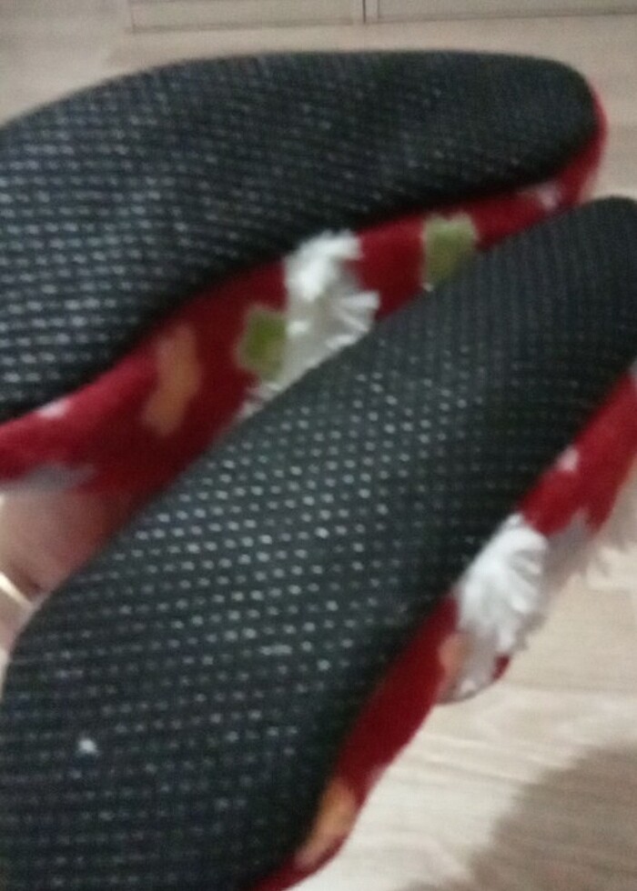 Bayan ev patiği çocuk da giyebilir genç de 36 numara - Görsel 4