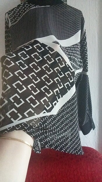 Bayan şifon gömlek - Görsel 16