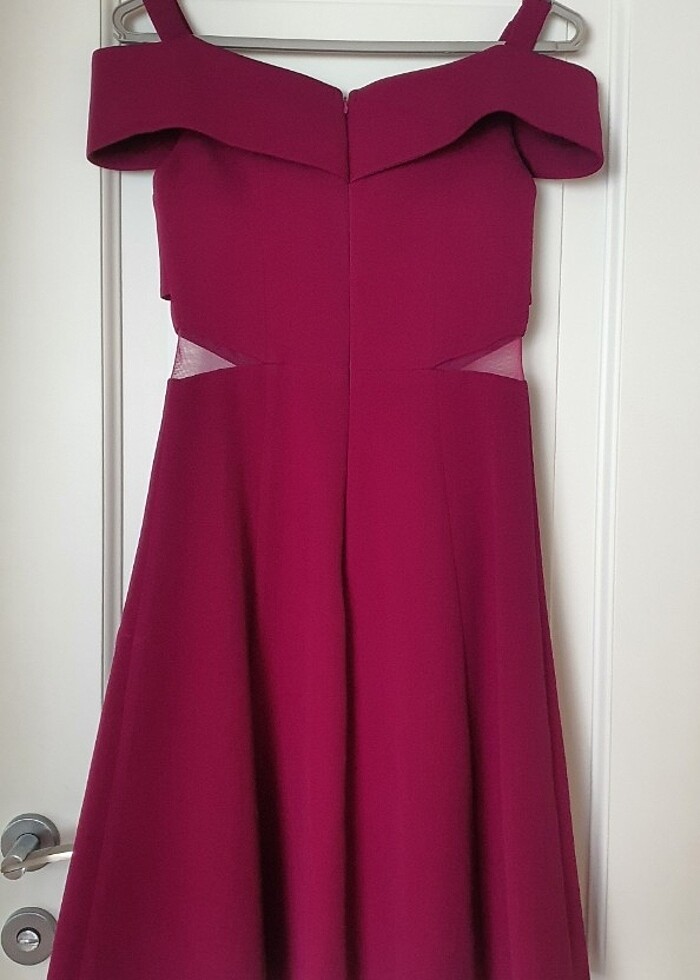 Gul kurusu rengi elbise - Görsel 2