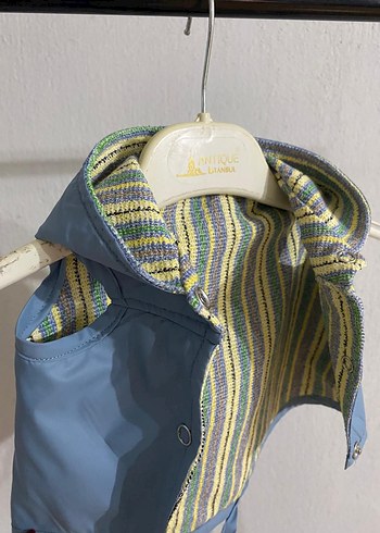 Düğmeli Mavi Sokak Stili Köpek Kıyafeti - Görsel 2