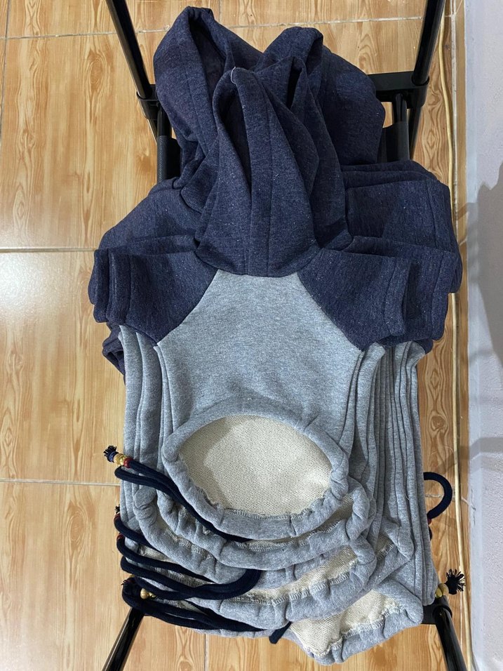 Koyu ve Açık Gri Örgü Köpek Kıyafeti - Görsel 3