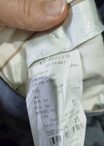 Gri Regular Fit Pliseli Erkek Pantolon - Görsel 2