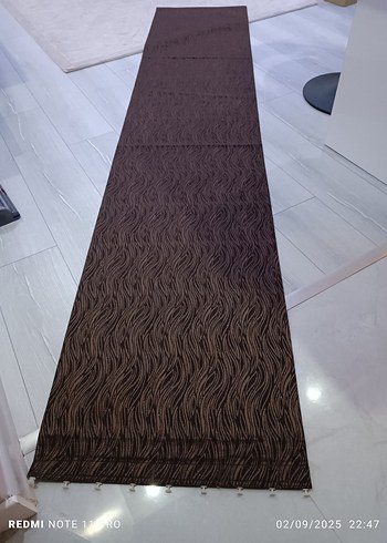 acı kahve japon fon perde - Görsel 3