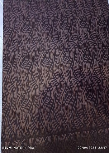 acı kahve japon fon perde - Görsel 2