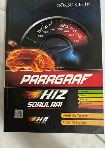 Paragraf Hiz Sorulari Sinavlara Hazirlik Kitabi