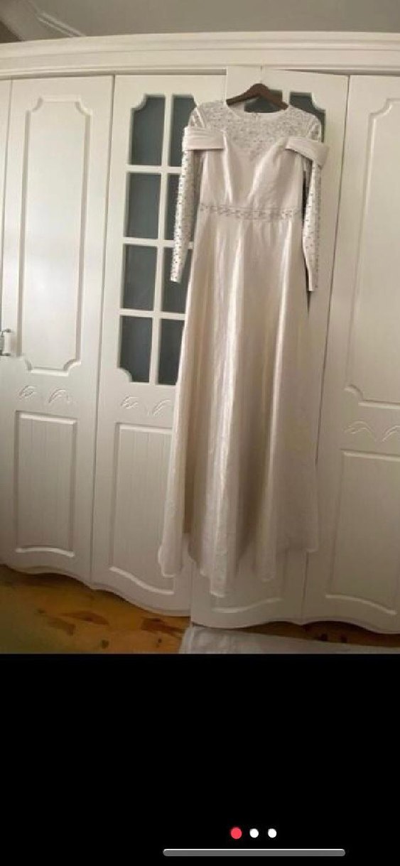 Boncuk İşlemeli Bej Kadın Kemer - Görsel 3