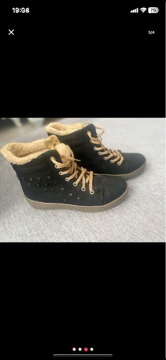 Kürklü Kahverengi Kadın Dolgu Topuk Bot - Görsel 3