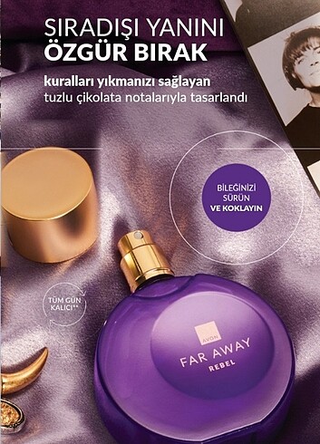 Avon far away rebel yeni tasarım