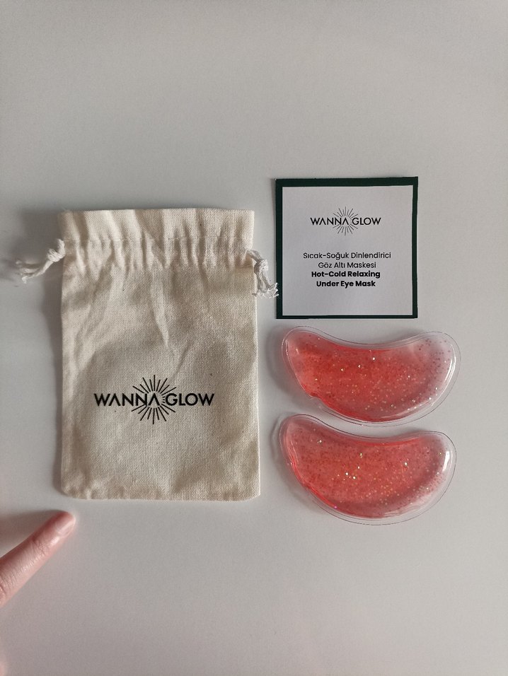 WannaGlow Sıcak-Soğuk Göz Altı Maskesi - Görsel 4