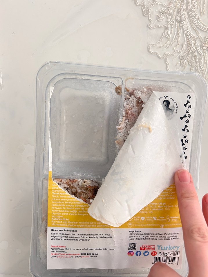 RAW Tavuk Etli Köpek Maması - Görsel 3