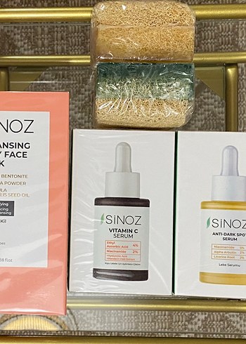 Sinoz Set Serum Maske Yağ - Görsel 2