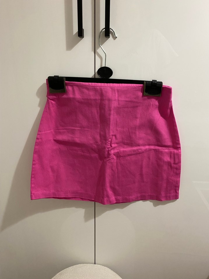 2li Keten Mini Etek Set - Görsel 3