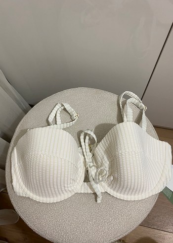 Beyaz H&M Bikini Üstü - Görsel 6