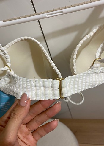 Beyaz H&M Bikini Üstü - Görsel 4