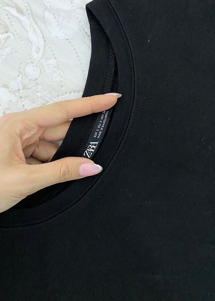 Zara Tişört Elbise - Görsel 3