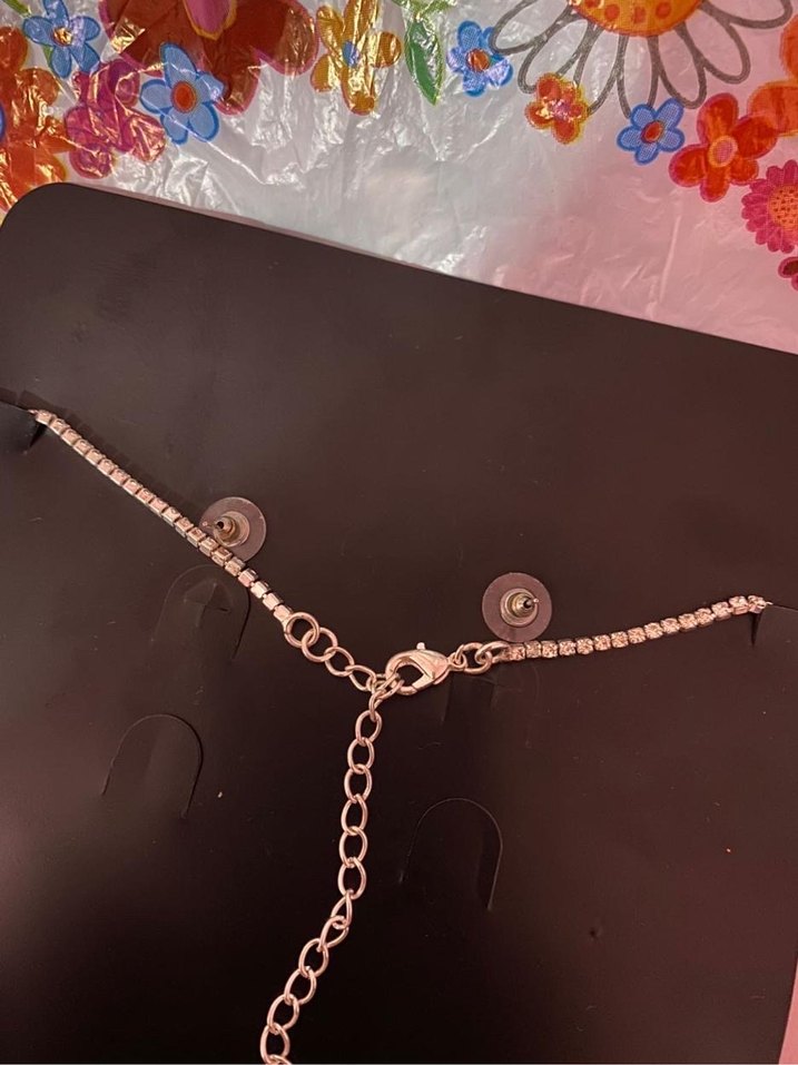 Gümüş Renk Parlak Kadın Takı Seti - Görsel 4