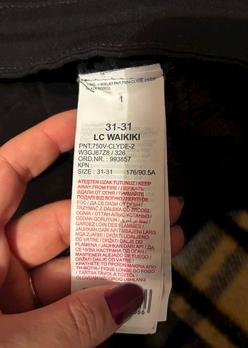 siyah Rahat Kesim erkek Kot Pantolon - Görsel 5