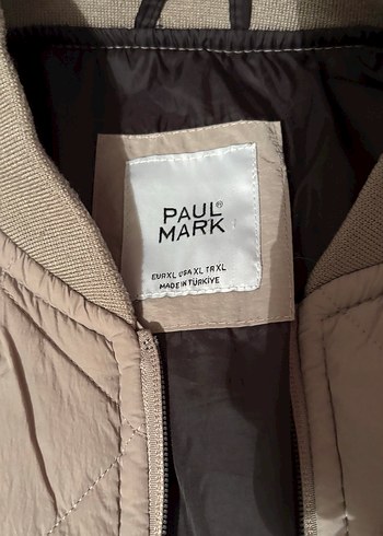 Bej Kapitone Erkek mont - Görsel 4