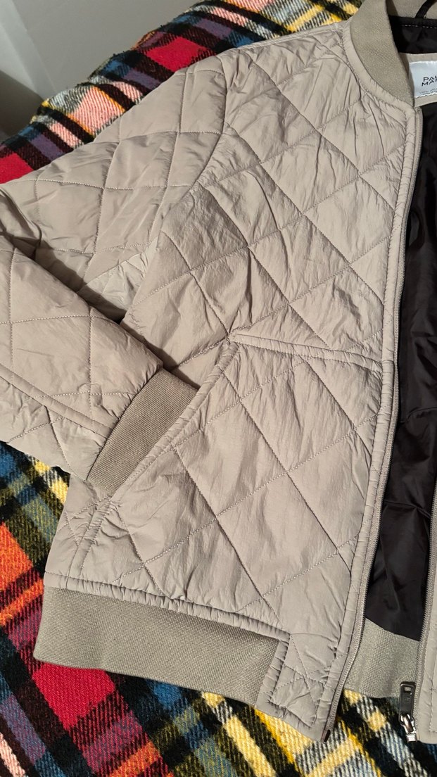 Bej Kapitone Erkek mont - Görsel 3