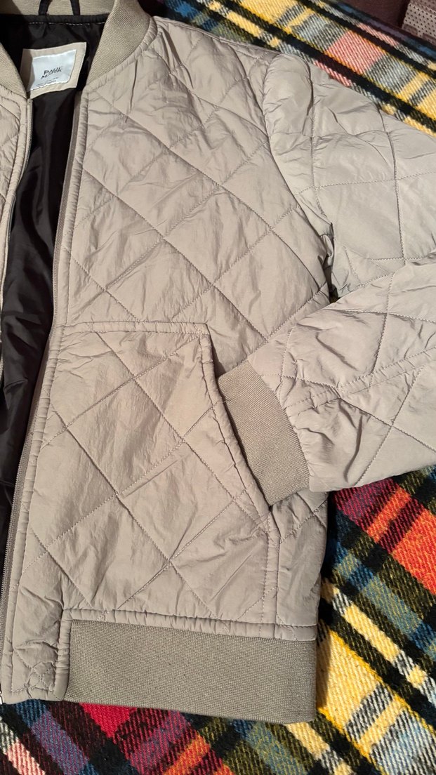 Bej Kapitone Erkek mont - Görsel 2