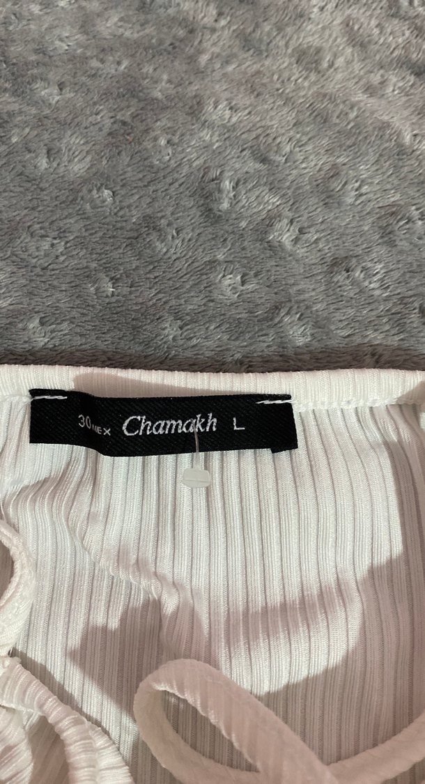 Beyaz Pilili Mini Crop - Görsel 4