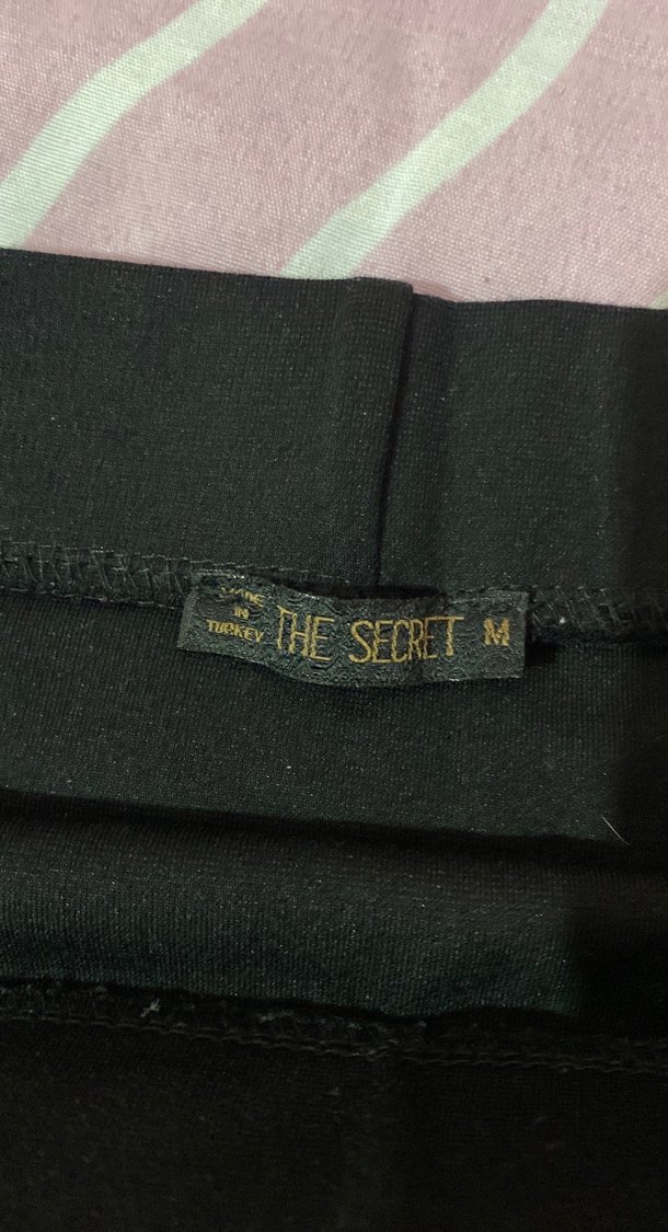 Siyah Mini Kadın Etek - Görsel 2