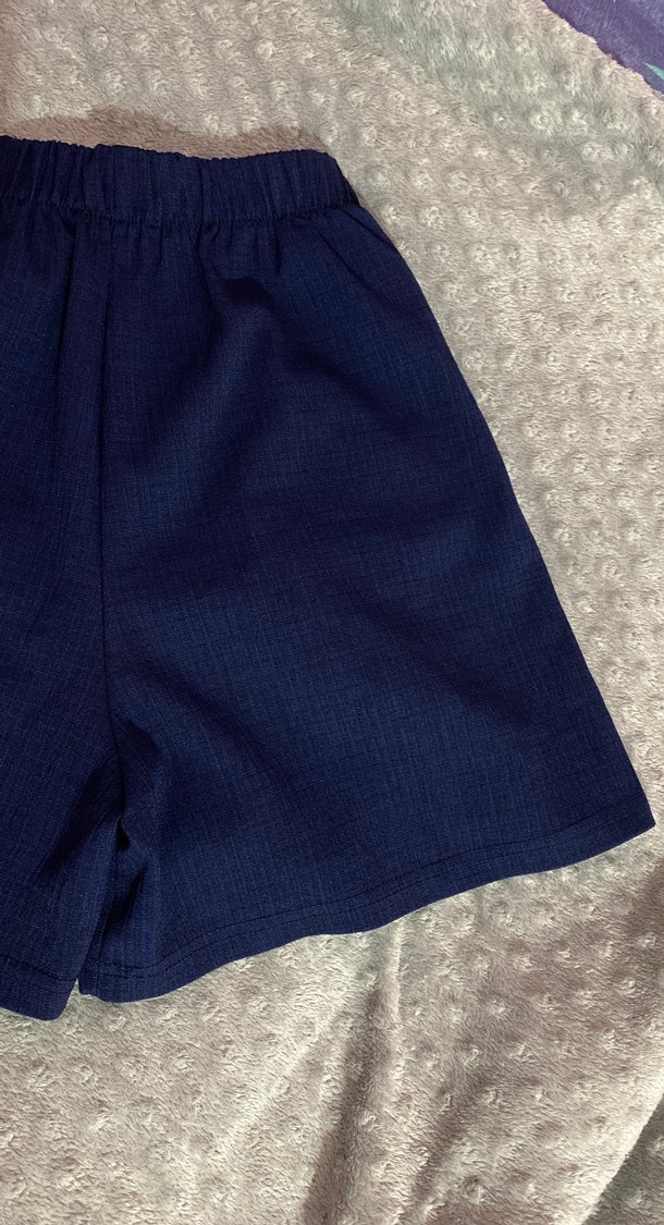 Kadın Lacivert Şort - Görsel 3