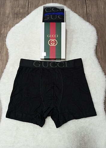 ????Gucci Erkek Üçlü Kutulu Boxer ????