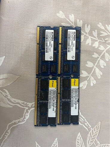 Ddr 3 laptop ram hepsi bir ve ayri ayri satilir iletisime gecmen
